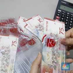 Bermodal KTP, Ini Cara Tukar 100 Lembar Uang Rp 75000 Baru