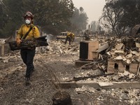 Potret 'Malapetaka' Kebakaran Hutan di Oregon AS