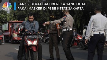 Sanksi Berat Bagi Mereka Yang Ogah Pakai Masker di PSBB Ketat