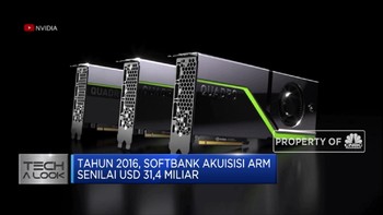 Softbank Jual ARM ke NVIDIA Senilai USD 40 Miliar