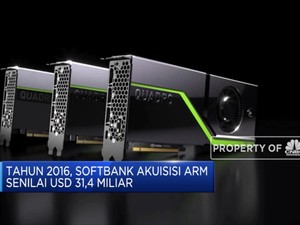 Softbank Jual ARM ke NVIDIA Senilai USD 40 Miliar