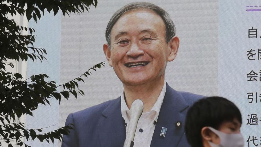 Yoshihide Suga. AP/Koji Sasahara