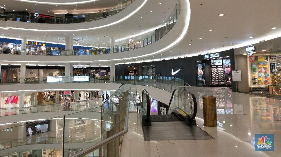 Ilustrasi mal Gandaria City. (CNBC Indonesia/Andrean Kristianto)