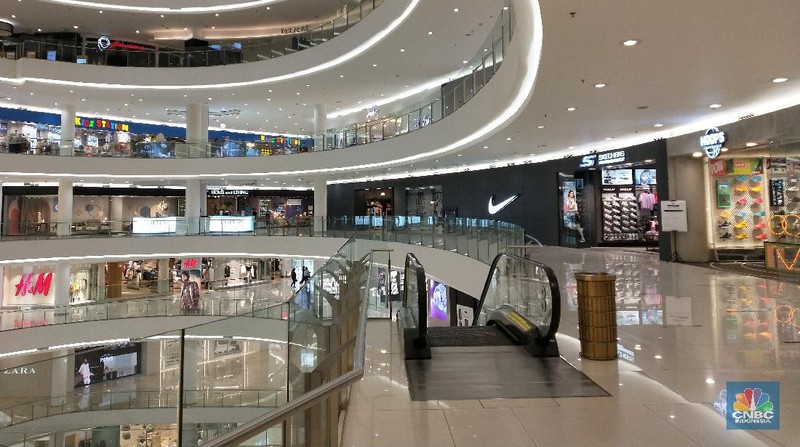 Ilustrasi mal Gandaria City. (CNBC Indonesia/Andrean Kristianto)