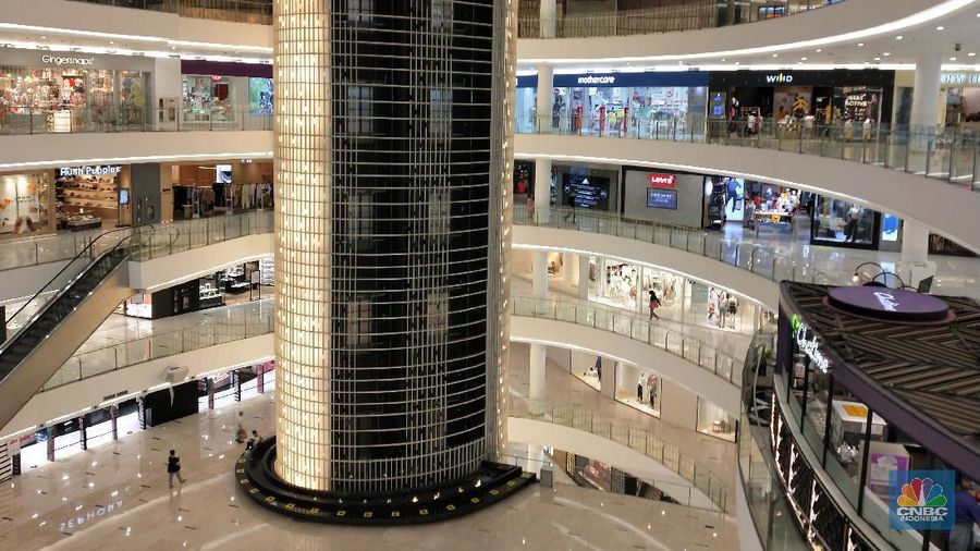 Ilustrasi mal Senayan City. (CNBC Indonesia/Andrean Kristianto)