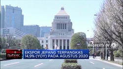 Agustus, Ekspor Jepang Terpangkas  14,8% (YoY)