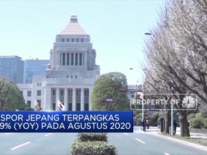 Agustus, Ekspor Jepang Terpangkas  14,8% (YoY)