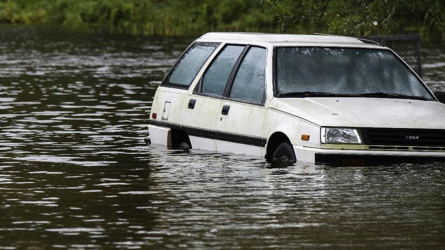 Badai Sally di Florida Panhandle dan pantai Alabama. AP/Lukas Flippo
