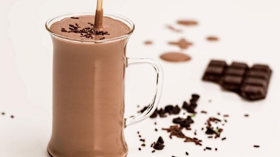 Ilustrasi susu cokelat. (Foto: Pixabay)