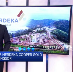 Produksi Emas Merdeka Cooper Gold Terhalang Longsor