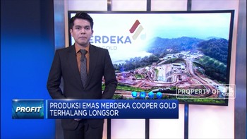 Produksi Emas Merdeka Cooper Gold Terhalang Longsor