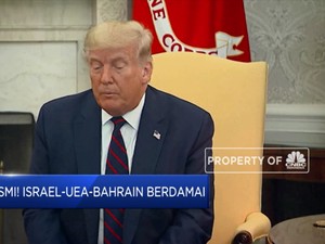Resmi! Pakta Damai Israel-UEA-Bahrain