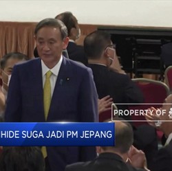Sah! Yoshihide Suga jadi PM Jepang