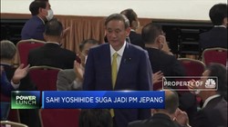 Sah! Yoshihide Suga jadi PM Jepang