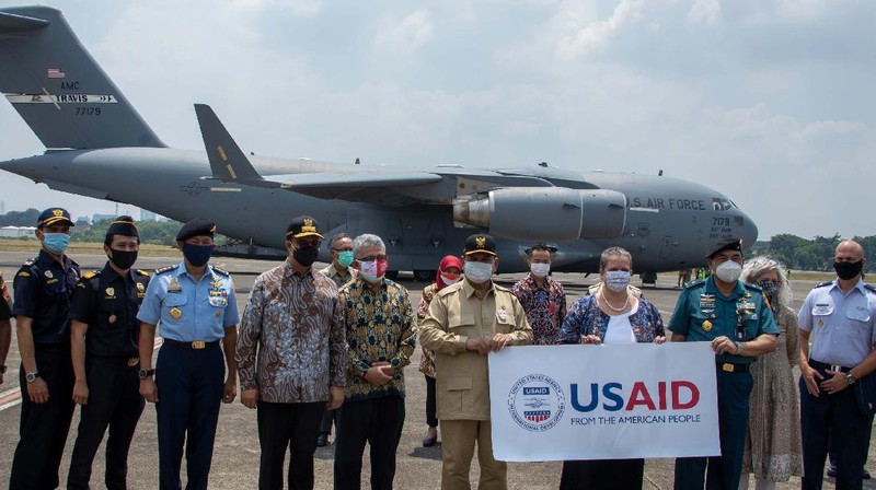 Tambahan 400 ventilator asal AS tiba di Indonesia di bulan September 2020. Dok: Kedutaan Besar Amerika Serikat