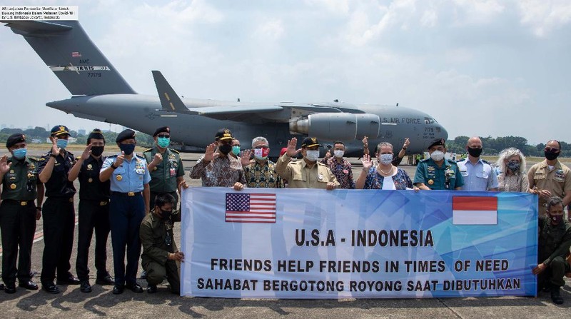 Tambahan 400 ventilator asal AS tiba di Indonesia di bulan September 2020. Dok: Kedutaan Besar Amerika Serikat