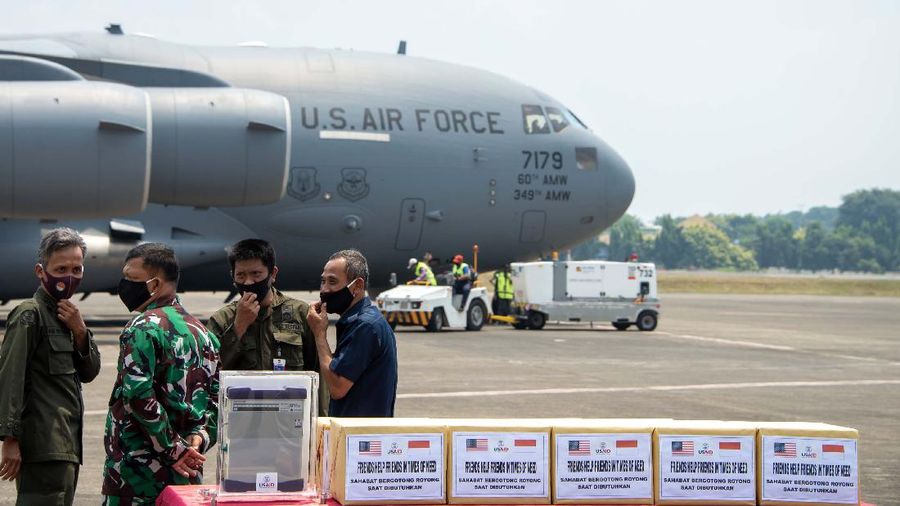 Tambahan 400 ventilator asal AS tiba di Indonesia di bulan September 2020. Dok: Kedutaan Besar Amerika Serikat
