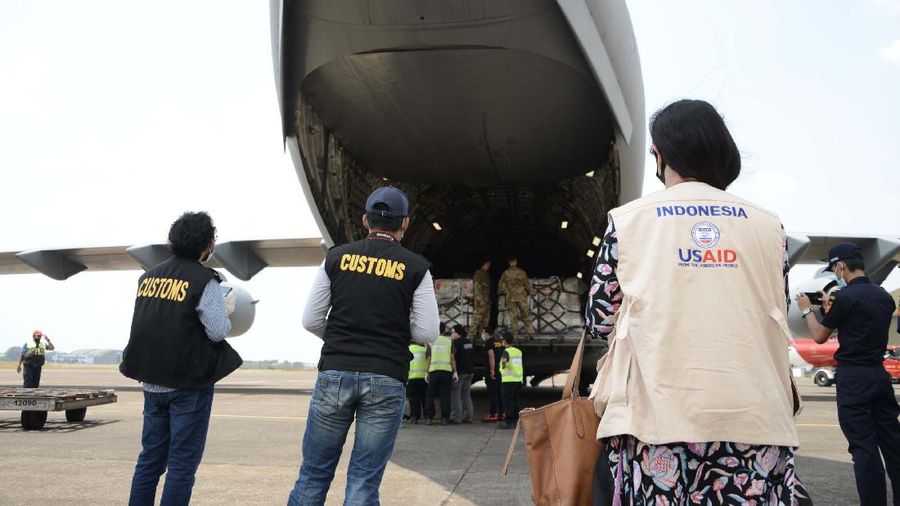 Tambahan 400 ventilator asal AS tiba di Indonesia di bulan September 2020. Dok: Kedutaan Besar Amerika Serikat