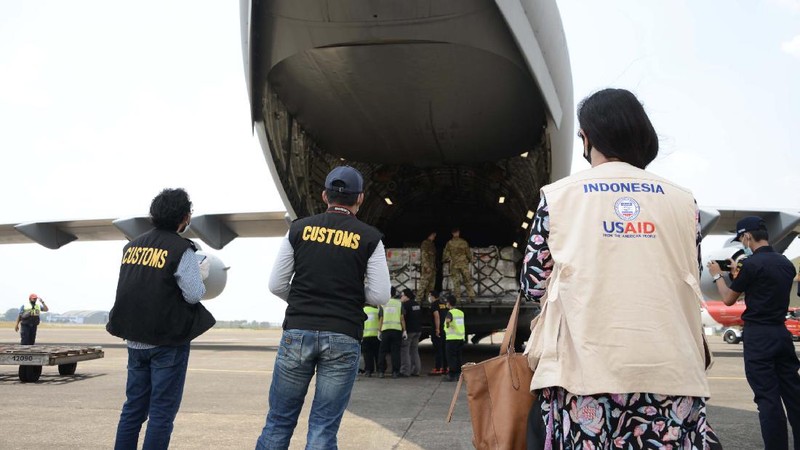 Tambahan 400 ventilator asal AS tiba di Indonesia di bulan September 2020. Dok: Kedutaan Besar Amerika Serikat
