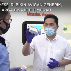Yess! RI Bikin Avigan Generik, Harga Bisa Lebih Murah
