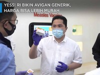 Yess! RI Bikin Avigan Generik, Harga Bisa Lebih Murah
