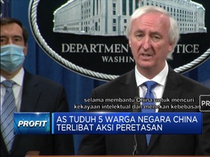AS Tuduh 5 Warga Negara China Terlibat Aksi Peretasan