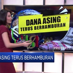 Dana Asing Terus Berhamburan