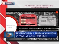 24 Agustus, Restrukturisasi Perbankan Capai Rp 863,62 Triliun