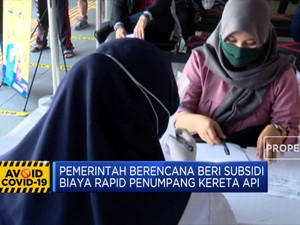 Pemerintah Berencana Beri Subsidi Biaya Rapid Penumpang KAI