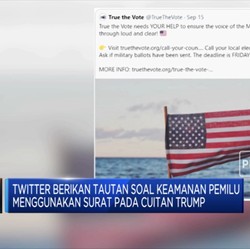 Twitter Labeli Cuitan Trump, Kenapa?