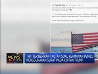 Twitter Labeli Cuitan Trump, Kenapa?