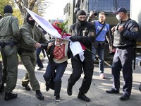 Belarusia Tegang! Demonstran Diamankan Petugas Keamanan