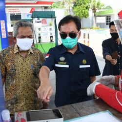 Cek Digitalisasi SPBU, Kepala BPH Migas Terjun ke Lampung