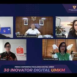 30 Inovator Digital Dipilih Jadi Pahlawan Digital UMKM 2020