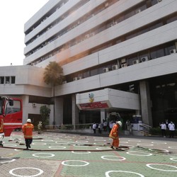 Kebakaran di Gedung Kemensos Padam Kurang dari 1 Jam