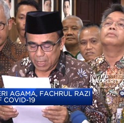 Menteri Agama, Fachrul Razi Positif Covid-19
