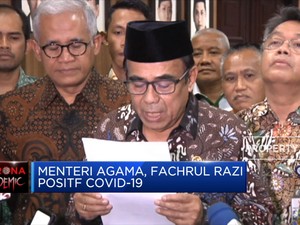 Menteri Agama, Fachrul Razi Positif Covid-19