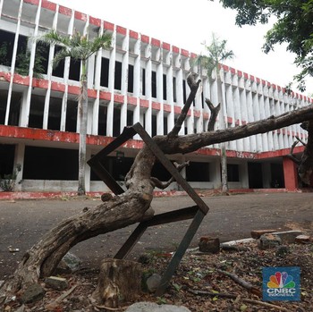 Potret Bangunan Tua Bandara Kemayoran yang tidak Terurus