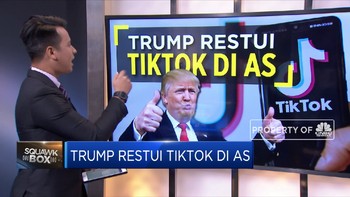 Trump Restui Tiktok di AS