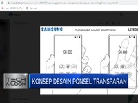 Wow! Samsung Patenkan Teknologi Desain Smartphone Transparan