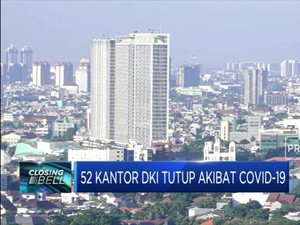 52 Kantor DKI Tutup Akibat Covid-19