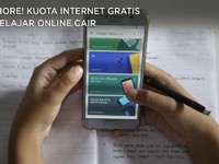 Hore! Kuota Internet Gratis Belajar Online Cair Hari Ini Gaes