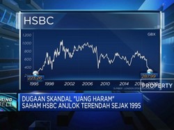 Skandal "Uang Haram" Saham HSBC Anjlok Terendah Sejak 1995