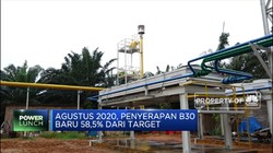 Agustus 2020, Penyerapan B30 Baru 58,5% dari Target