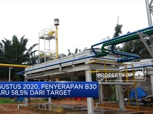 Agustus 2020, Penyerapan B30 Baru 58,5% dari Target