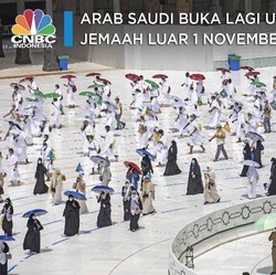 Arab Saudi Buka Lagi Umrah 4 Oktober, Jemaah Luar 1 November