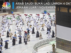 Arab Saudi Buka Lagi Umrah 4 Oktober, Jemaah Luar 1 November