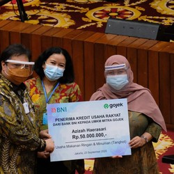 Gojek Fasilitasi Pinjaman Bunga 0 Persen Untuk Mitra UMKM