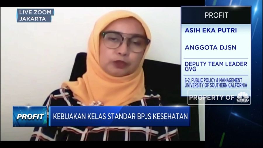 DJSN: Iuran Kelas Standar BPJS Kesehatan Sesuai Prinsip Asuransi Sosial (CNBC Indonesia TV)