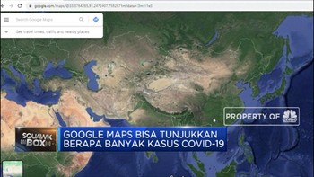 Ada Fitur Baru Google Maps untuk Data Covid-19
